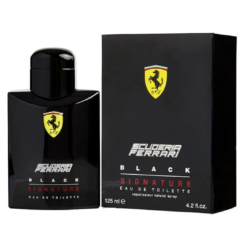 Perfume Scuderia Ferrari Black Signature 125ml. para Caballero