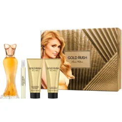 Perfume Paris Hilton Gold Rush 100ml. para Damas ( Estuche )
