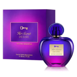 Perfume Her Secret Desire de Antonio Banderas 80ml. para Damas