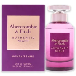 Perfume Authentic Night de Abercrombie & Fitch para damas 100ml.