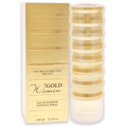 Perfume Gold Women de New Brand 100ml. para Damas