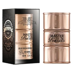 Perfume New Brand Master of Pink Gold 100ml. para Damas