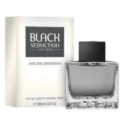 Perfume Seduction in Black de Antonio Banderas 100ml. para Caballeros TESTER